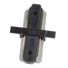 Соединитель для 2-х шинопроводов UBX-Q123 R11 BLACK 1 POLYBAG типа R прямой внутренний однофазный че