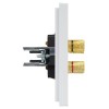 Аудиорозетка 4-м FORTE&PIANO FP239 бел. IEK FP-S40-K01