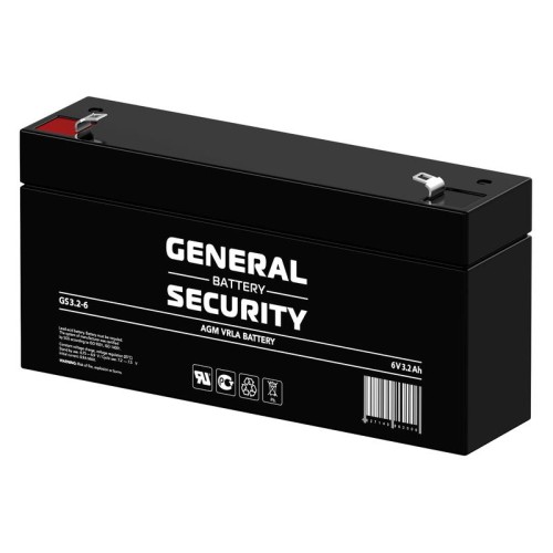 Аккумулятор 6В 3.2А.ч General Security GS3.2-6