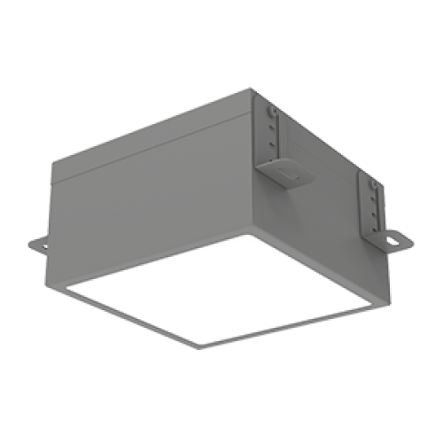 Светильник светодиодный DL-Grill для потолка Грильято 200х200 15Вт 4000К 186х186х80 IP54 встраив. RA