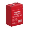 Аккумулятор 6В 4.5А.ч General Security GS4.5-6