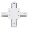 Соединитель для шинопроводов UBX-Q123 R41 WHITE 1 POLYBAG типа R Х-образный однофазный бел. Vople UL