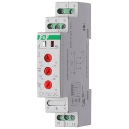 Реле напряжения CP-720DC (однофазное; контроль верхнего и нижнего значений напряжения; выбор напряже