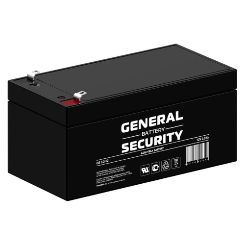 Аккумулятор 12В 3.2А.ч General Security GS3.2-12