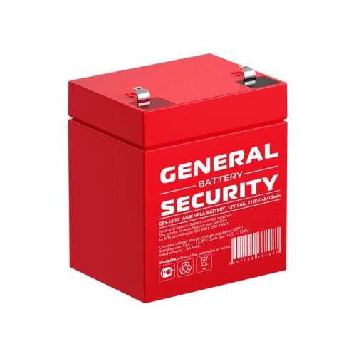 Аккумулятор 12В 5А.ч General Security GS5-12 F2