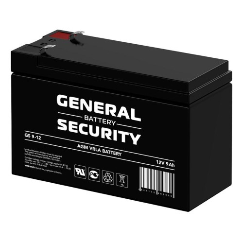 Аккумулятор 12В 9А.ч General Security GS9-12