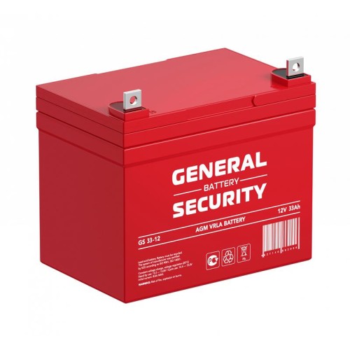 Аккумулятор 12В 33А.ч General Security GS33-12