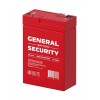 Аккумулятор 6В 2.8А.ч General Security GSL2.8-6
