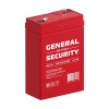 Аккумулятор 6В 2.8А.ч General Security GSL2.8-6