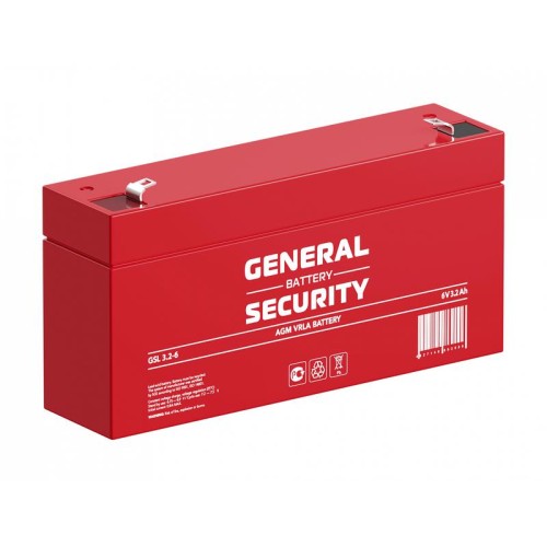 Аккумулятор 6В 3.2А.ч General Security GSL3.2-6