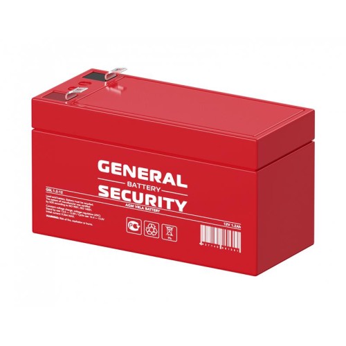 Аккумулятор 12В 1.2А.ч General Security GSL1.2-12