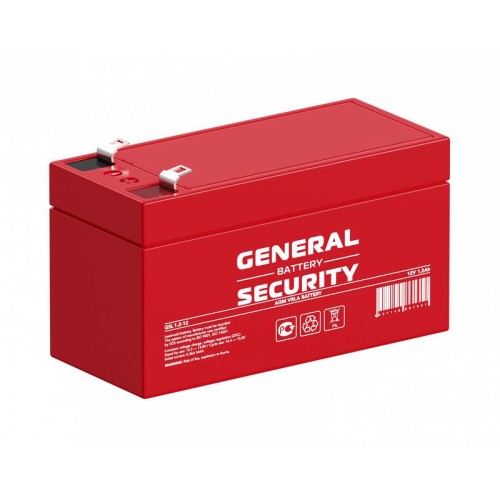 Аккумулятор 12В 1.2А.ч General Security GSL1.2-12