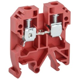 Клемма винтовая КВИ-6кв.мм красн. IEK YZN30-006-K04