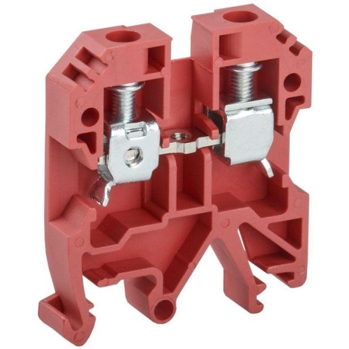 Клемма винтовая КВИ-6кв.мм красн. IEK YZN30-006-K04