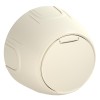 Розетка Rotondo с заземл. с защ. крышкой винтов. контакты беж. OneKeyElectro 7700947