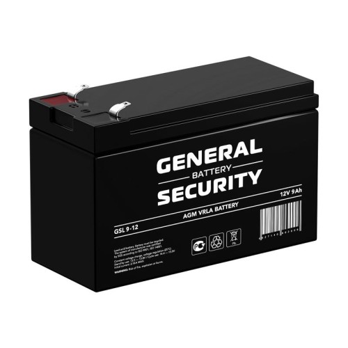 Аккумулятор 12В 9А.ч General Security GSL9-12