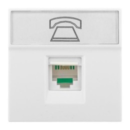 Розетка телефонная 2мод. RJ11 EKF E2MT01-134-10