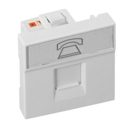 Розетка телефонная 2мод. RJ11 EKF E2MT01-134-10