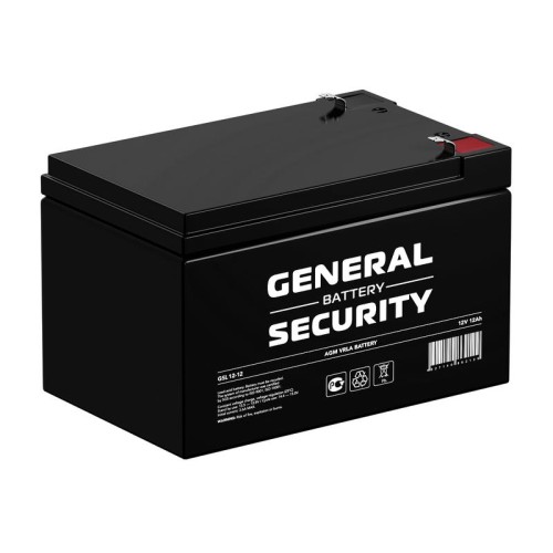 Аккумулятор 12В 12А.ч General Security GSL12-12