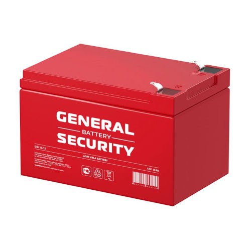 Аккумулятор 12В 12А.ч General Security GSL12-12