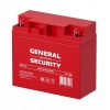 Аккумулятор 12В 18А.ч General Security GSL18-12