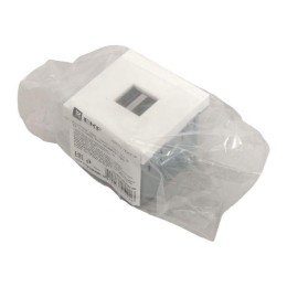 Розетка USB сила тока 2.1А (2 гнезда) без индикатора EKF E2MR2-20USB-10