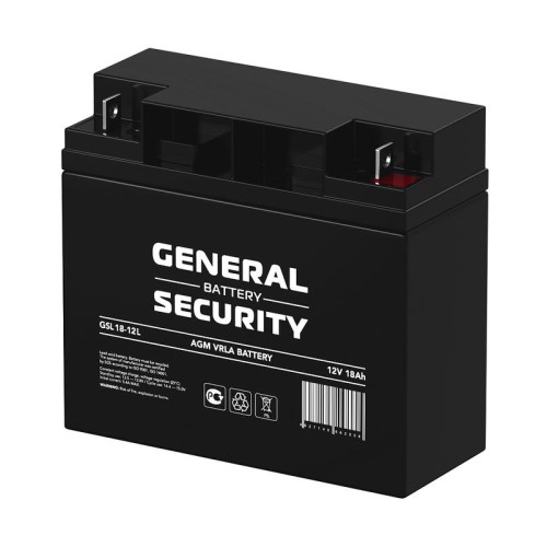 Аккумулятор 12В 18А.ч General Security GSL18-12L