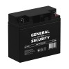 Аккумулятор 12В 18А.ч General Security GSL18-12L