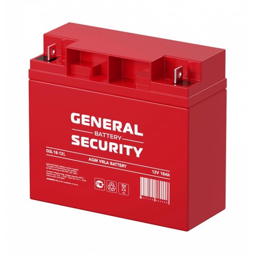 Аккумулятор 12В 18А.ч General Security GSL18-12L