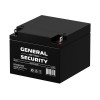 Аккумулятор 12В 26А.ч General Security GSL26-12