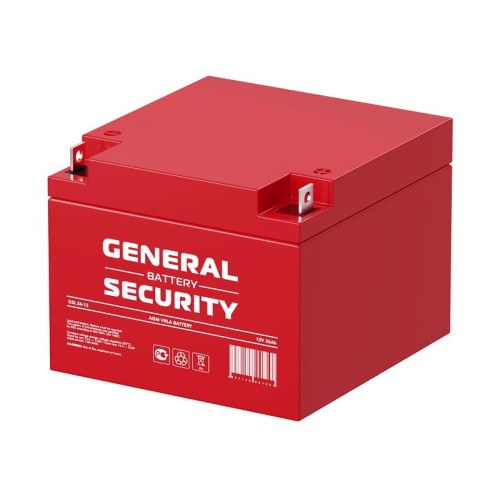 Аккумулятор 12В 26А.ч General Security GSL26-12