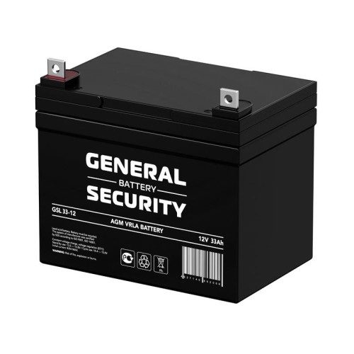 Аккумулятор 12В 33А.ч General Security GSL33-12