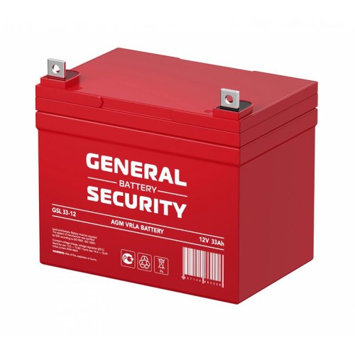 Аккумулятор 12В 33А.ч General Security GSL33-12