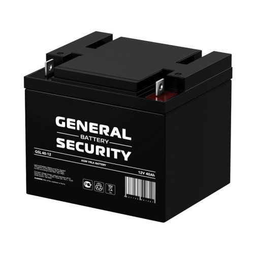 Аккумулятор 12В 40А.ч General Security GSL40-12