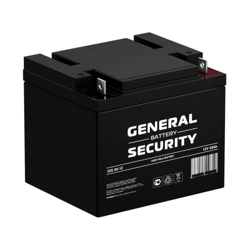 Аккумулятор 12В 40А.ч General Security GSL40-12