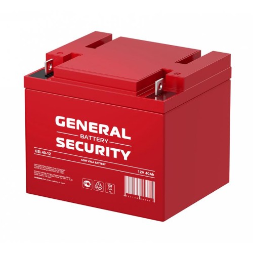Аккумулятор 12В 40А.ч General Security GSL40-12
