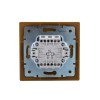 Выключатель 2-кл. СП Mira 10А IP20 с подсветкой ольха LEZARD 701-0701-112