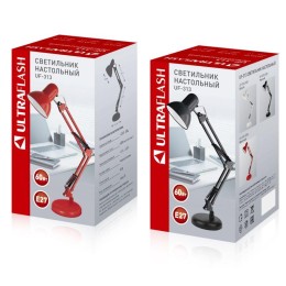 Светильник настольный UF-313 С01 230В 60Вт бел. Ultraflash 14412
