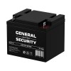 Аккумулятор 12В 50А.ч General Security GSL50-12