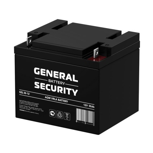 Аккумулятор 12В 50А.ч General Security GSL50-12