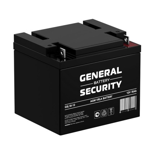 Аккумулятор 12В 50А.ч General Security GSL50-12