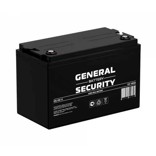 Аккумулятор 12В 100А.ч General Security GSL100-12