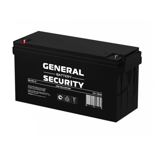 Аккумулятор 12В 150А.ч General Security GSL150-12