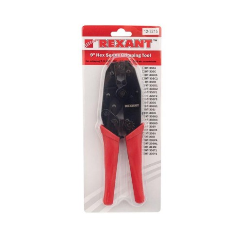 Кримпер для обжима F и BNC разъемов RG-8 RG-11 RG-174 RG-179 RG-213 (ht-301 K) Rexant 12-3215
