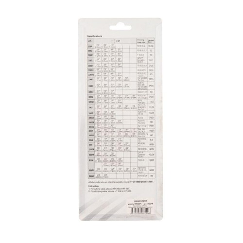 Кримпер для обжима F и BNC разъемов RG-8 RG-11 RG-174 RG-179 RG-213 (ht-301 K) Rexant 12-3215
