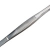 Пинцет прямой рифленый 200мм (блист.) Rexant 12-0368