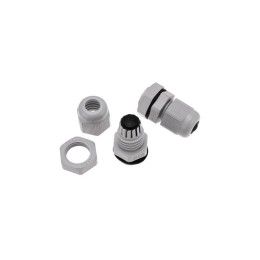 Ввод кабельный PG-7 (3.5-6мм) сер. Rexant 07-8007