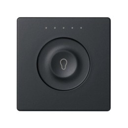 Выключатель сенсорный 1-кл. СП Simon 82 Sense IP20 с тематич. маркир. Т1 регулир. графит Simon 80006