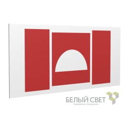 Знак безопасности PS-36164.F06 "Место размещения средств противопожарной защиты" Белый Свет a28653