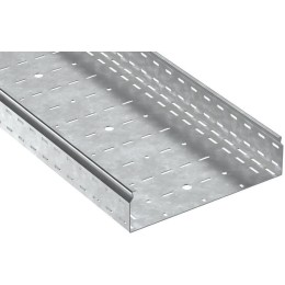 Лоток листовой перфорированный ESCA 7 100х400 L2500 сталь 1.5мм HDZ IEK CLP10-100-400-150-D25-HDZ